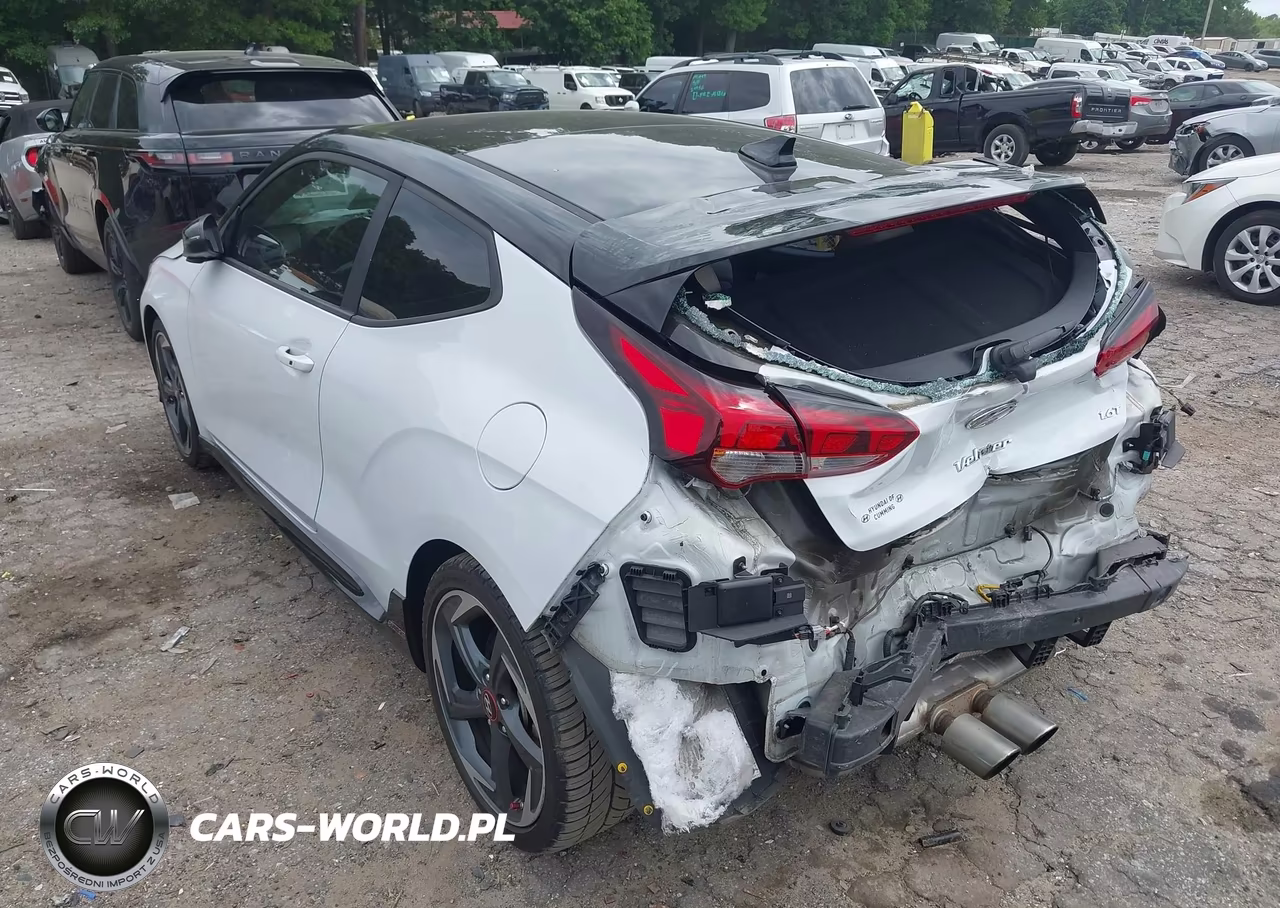 2020 Hyundai Veloster Turbo Ultimate VIN:KMHTH6AB3LU031843 - 3