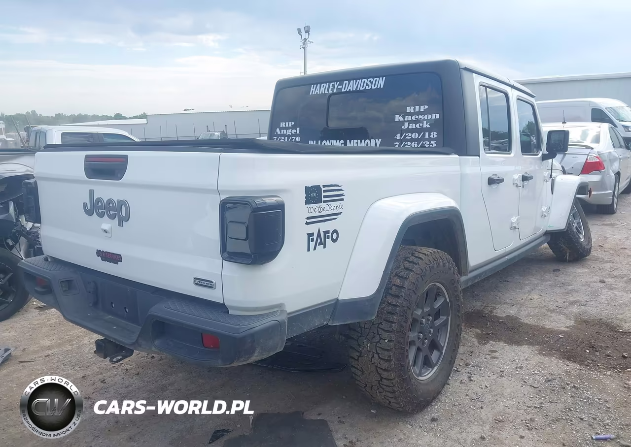 2020 Jeep Gladiator Overland 4X4 VIN:1C6HJTFG9LL174794 - 4