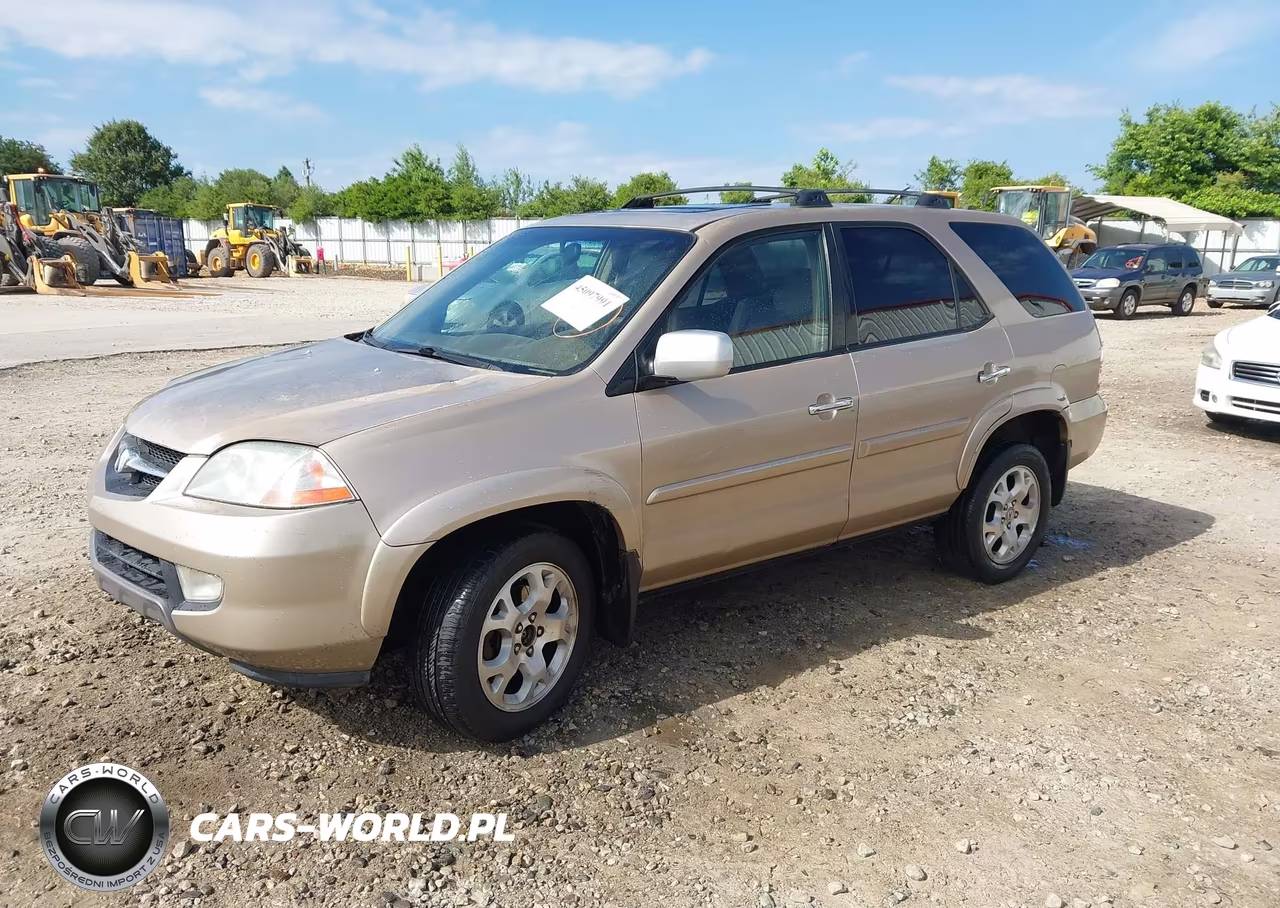 2001 Acura Mdx VIN:2HNYD18621H512632 - 2