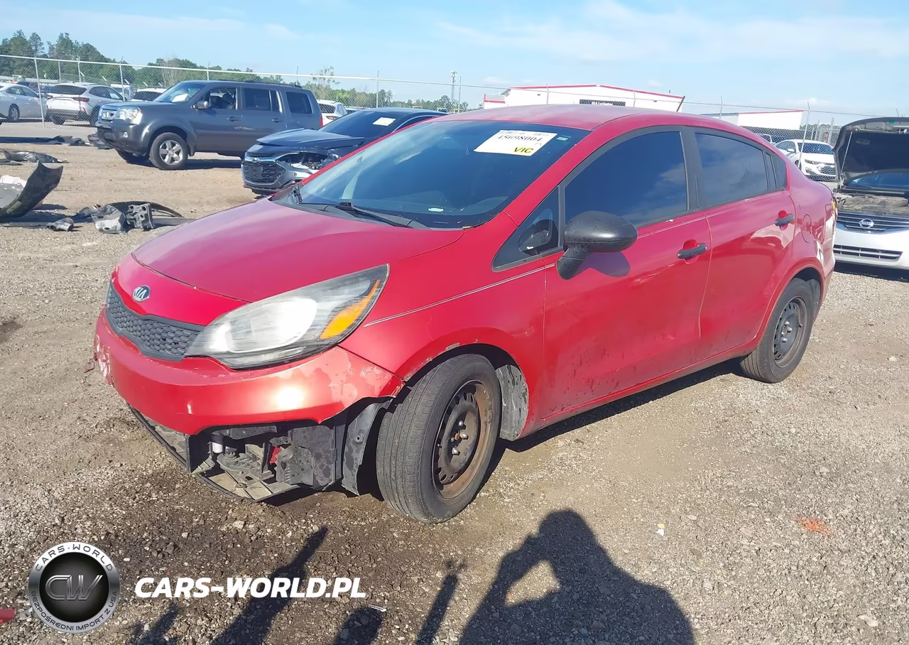 2017 Kia Rio Lx VIN:KNADM4A35H6075093 - 2
