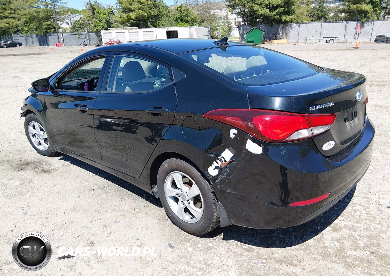 2015 Hyundai Elantra Se VIN:KMHDH4AE9FU354639 - 3