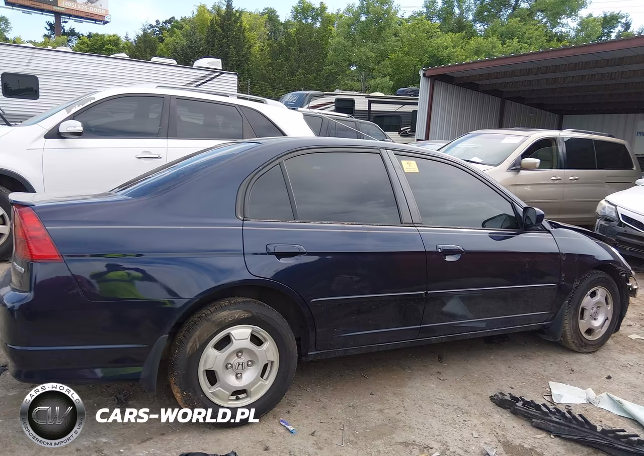 2005 Honda Civic Hybrid VIN:JHMES96655S002272 - 12