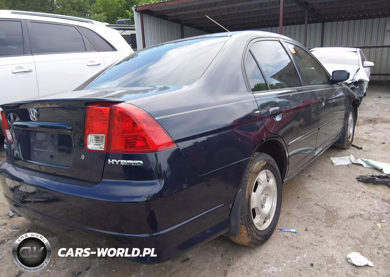 2005 Honda Civic Hybrid VIN:JHMES96655S002272 - 4