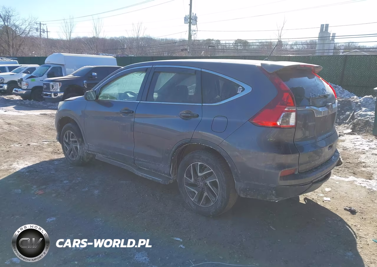 2016 Honda Cr-V Se VIN:5J6RM4H40GL058767 - 2