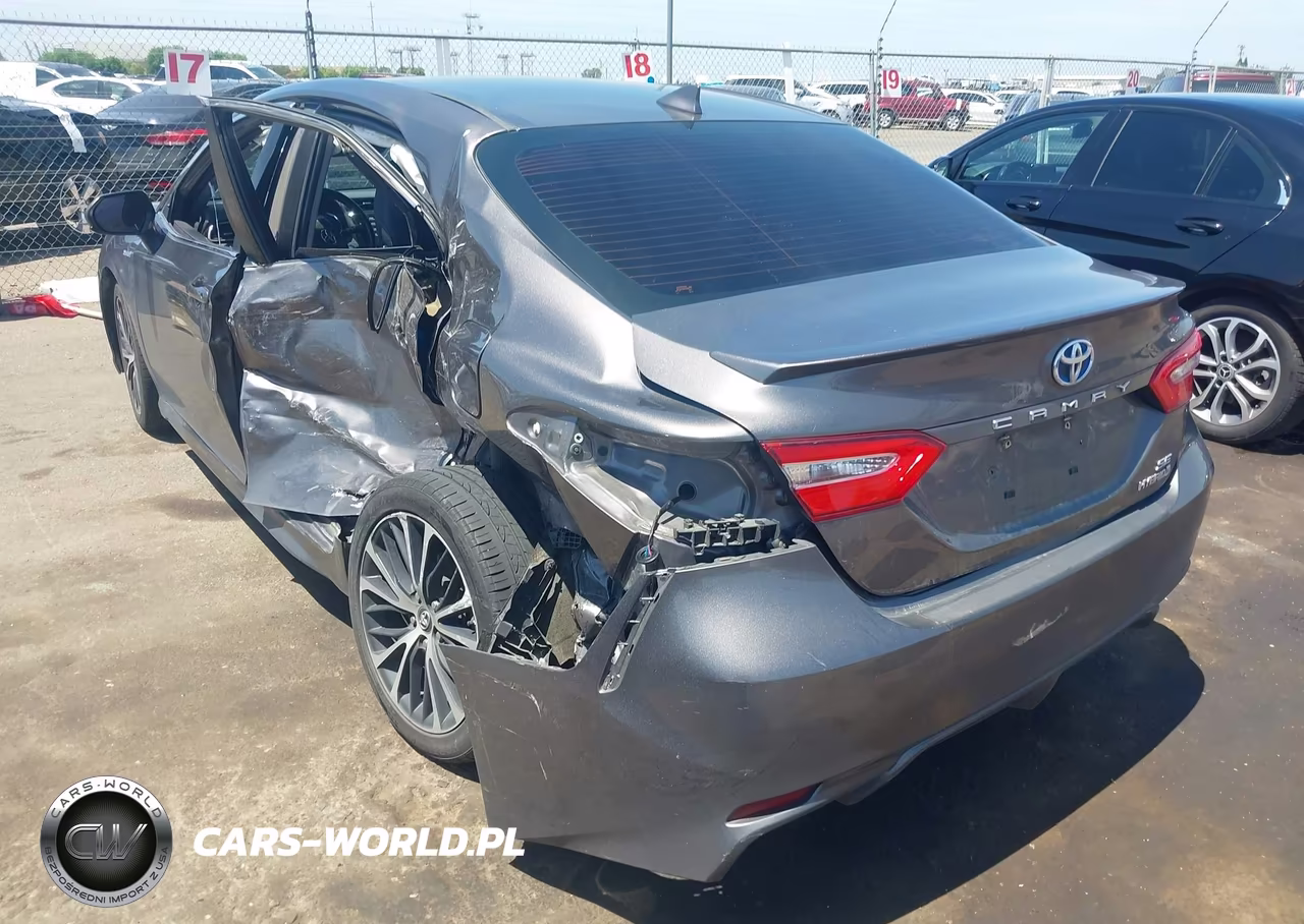 2019 Toyota Camry Hybrid Se VIN:4T1B21HK7KU014404 - 3