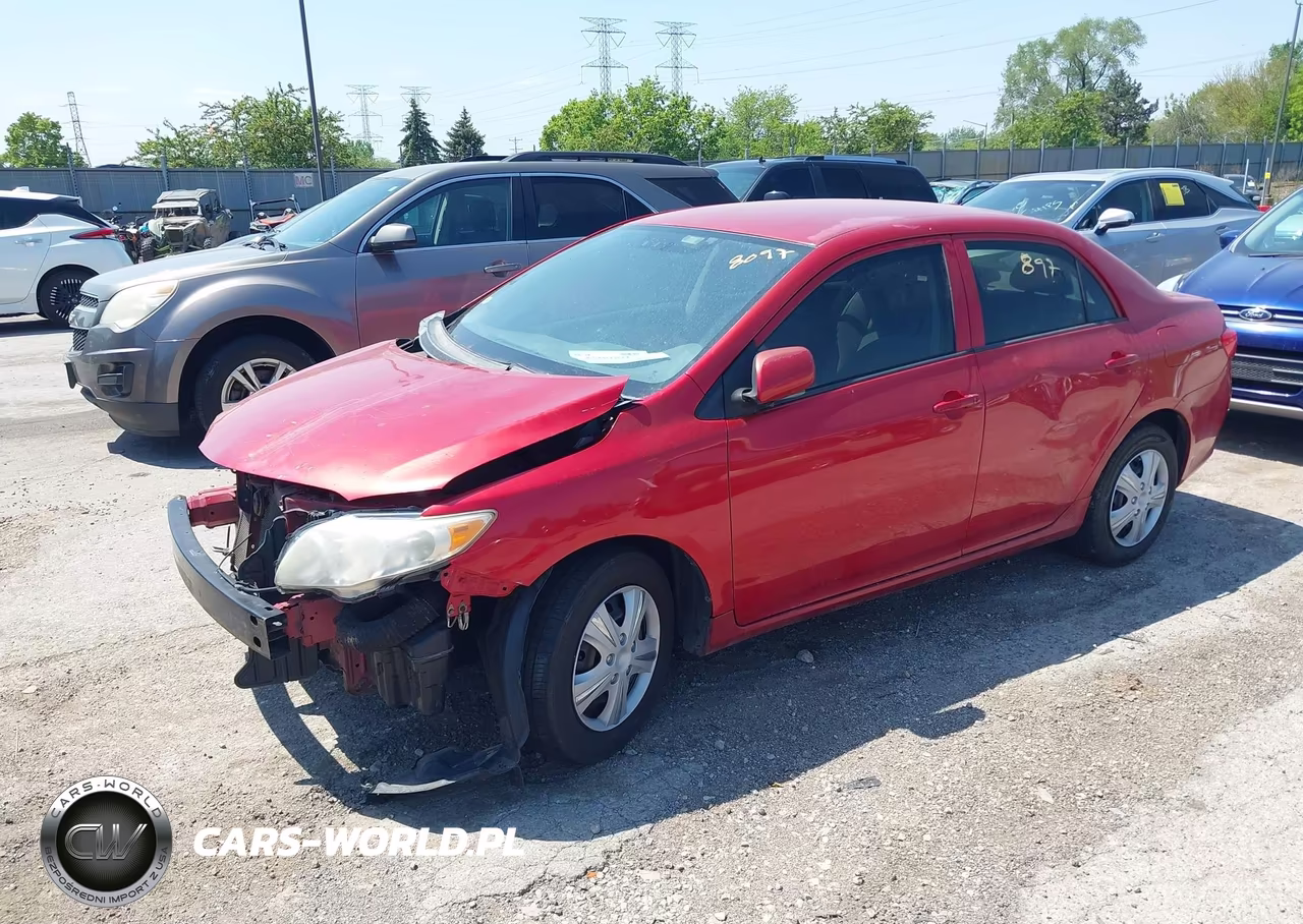 2010 Toyota Corolla Le VIN:1NXBU4EE4AZ320551 - 2