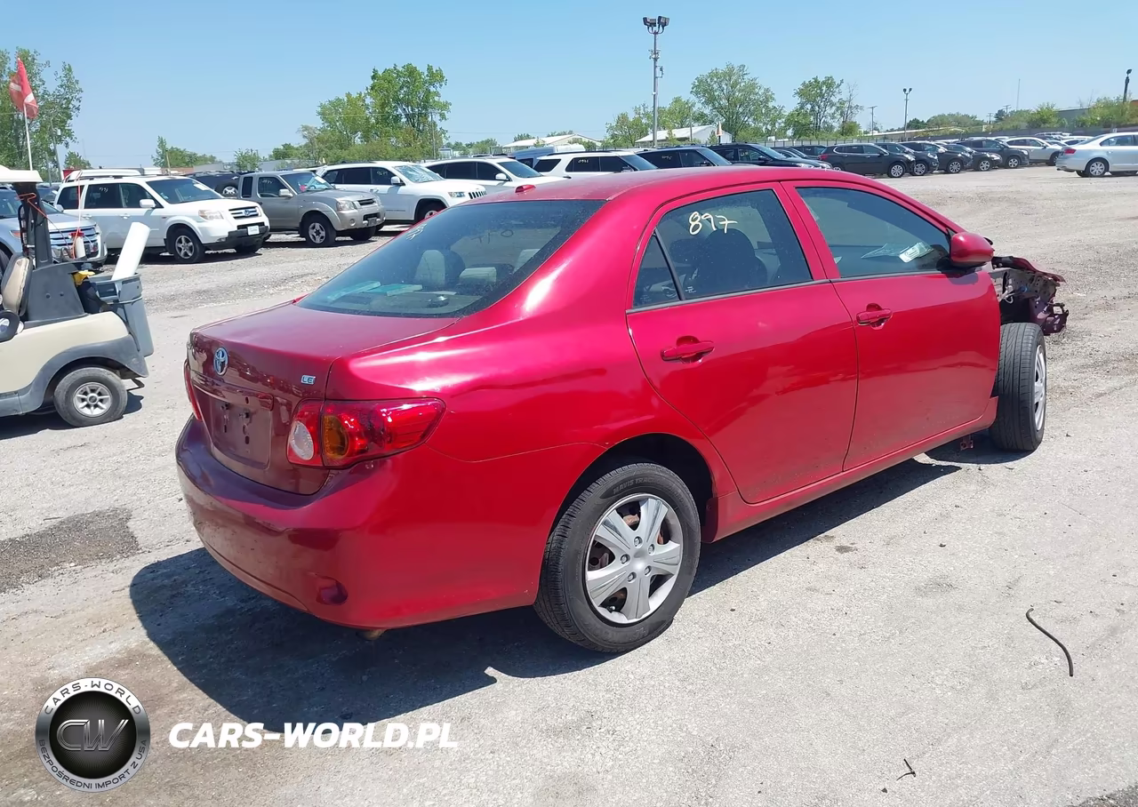 2010 Toyota Corolla Le VIN:1NXBU4EE4AZ320551 - 4