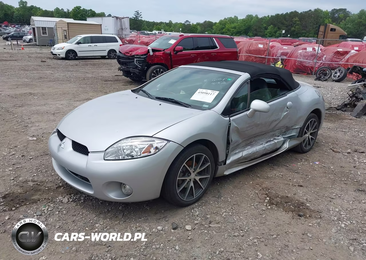 2007 Mitsubishi Eclipse Spyder Gs VIN:4A3AL25FX7E021260 - 2