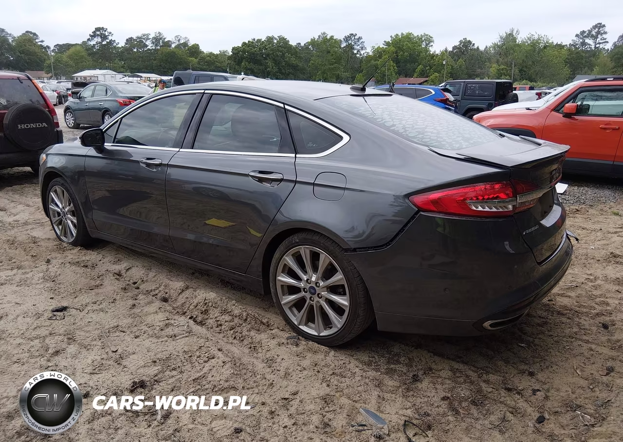 2017 Ford Fusion Platinum VIN:3FA6P0K94HR414630 - 3