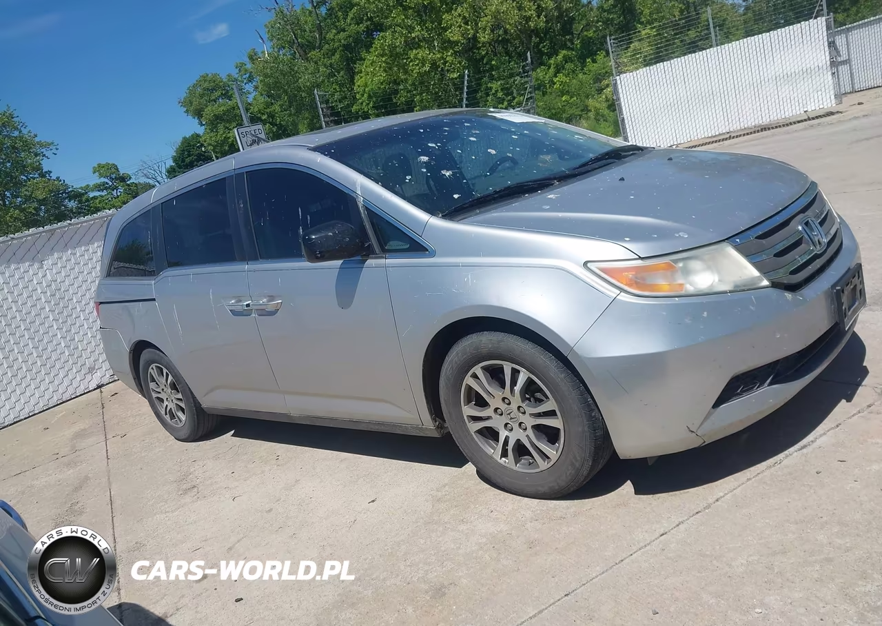 2012 Honda Odyssey Ex-L VIN:5FNRL5H67CB011605 - 13