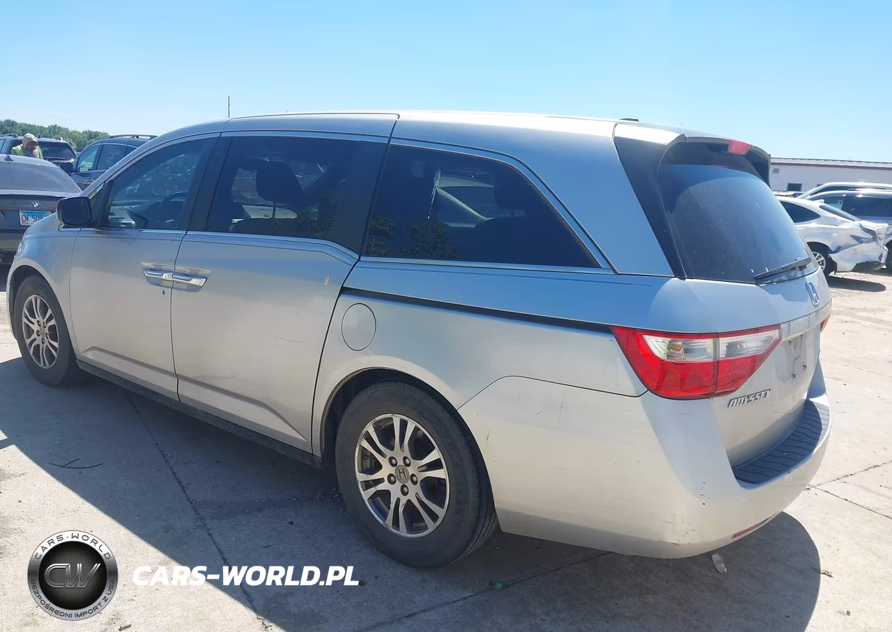 2012 Honda Odyssey Ex-L VIN:5FNRL5H67CB011605 - 3