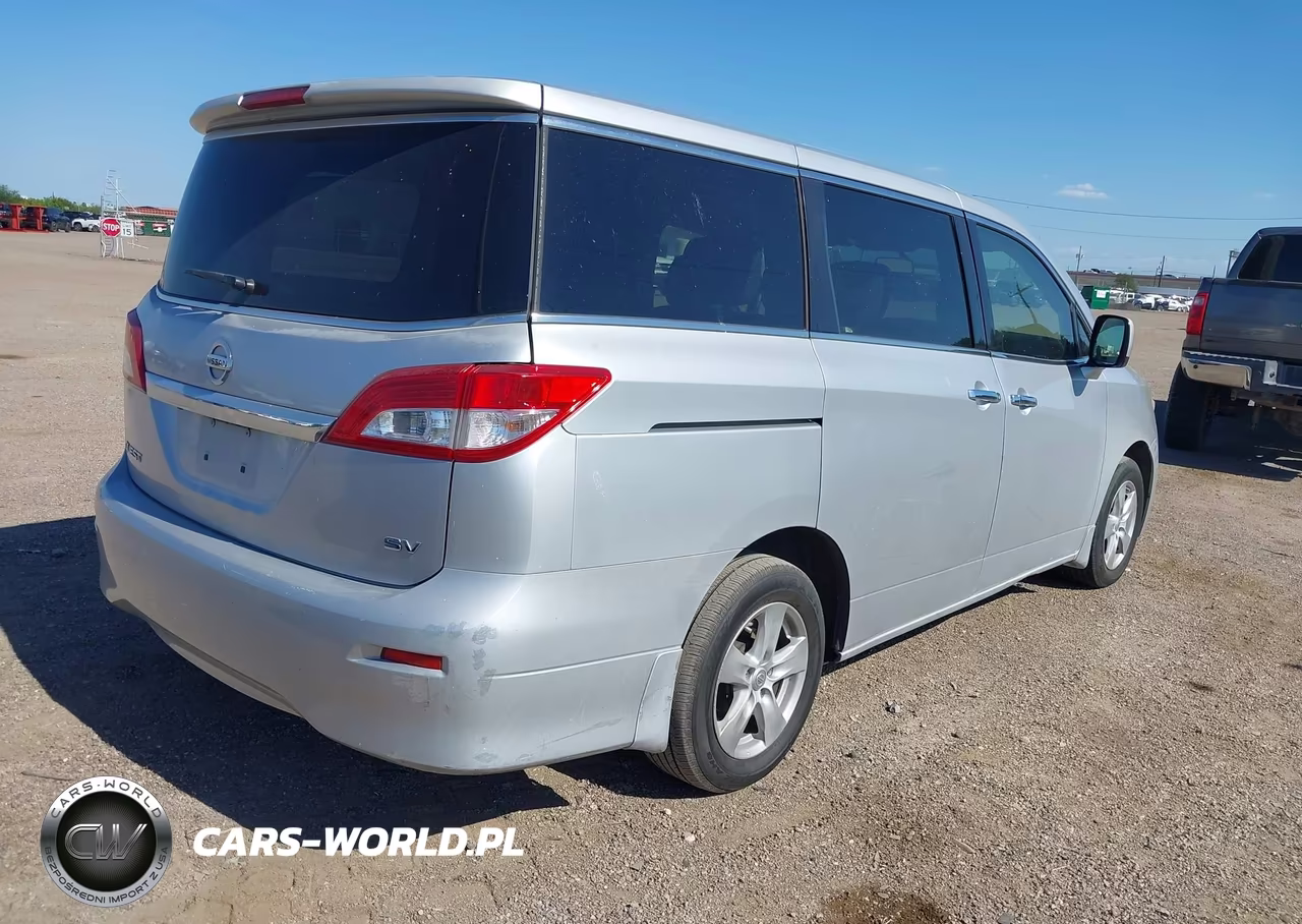 2013 Nissan Quest Sv VIN:JN8AE2KP8D9063087 - 4