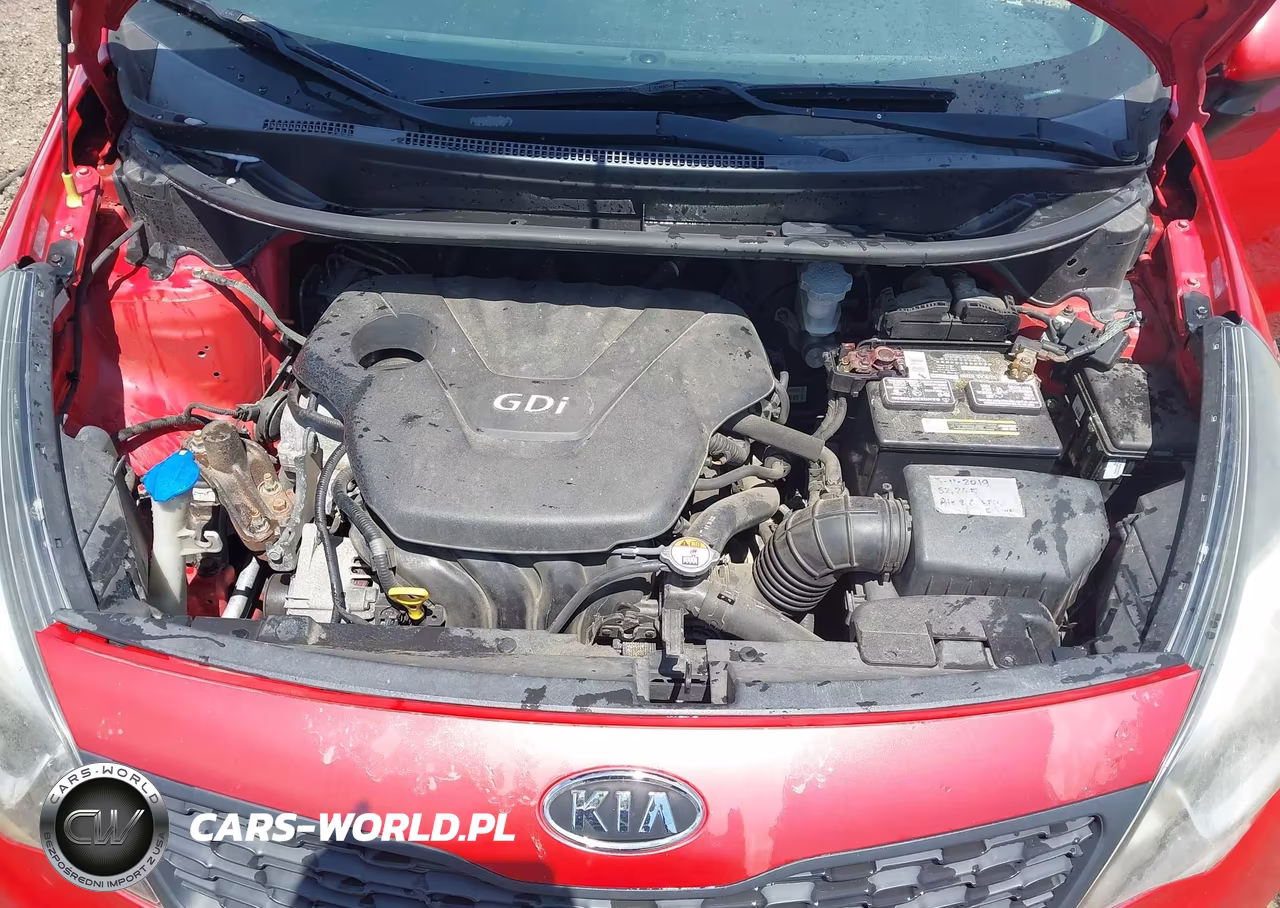 2013 Kia Rio Lx VIN:KNADM4A33D6124267 - 10