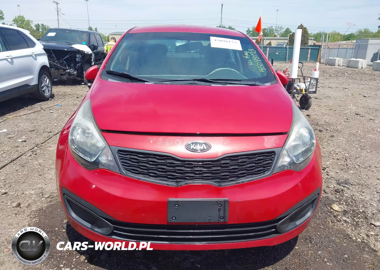2013 Kia Rio Lx VIN:KNADM4A33D6124267 - 11
