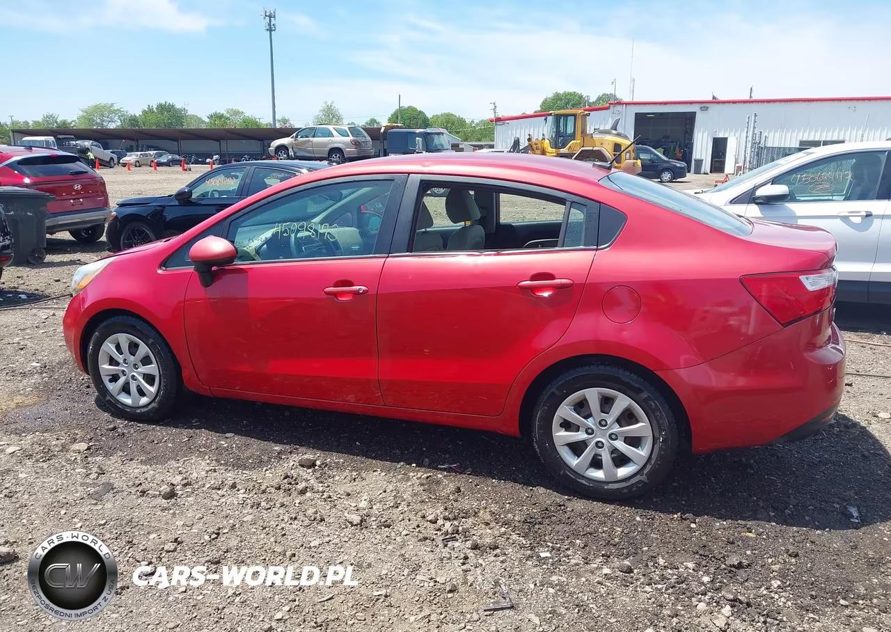 2013 Kia Rio Lx VIN:KNADM4A33D6124267 - 13