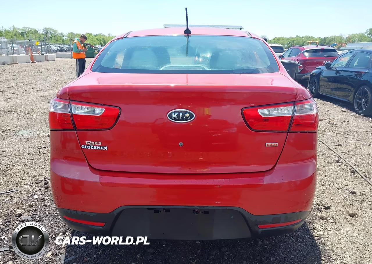 2013 Kia Rio Lx VIN:KNADM4A33D6124267 - 15