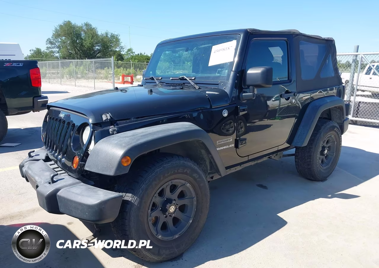2012 Jeep Wrangler Sport VIN:1C4AJWAG0CL270137 - 2