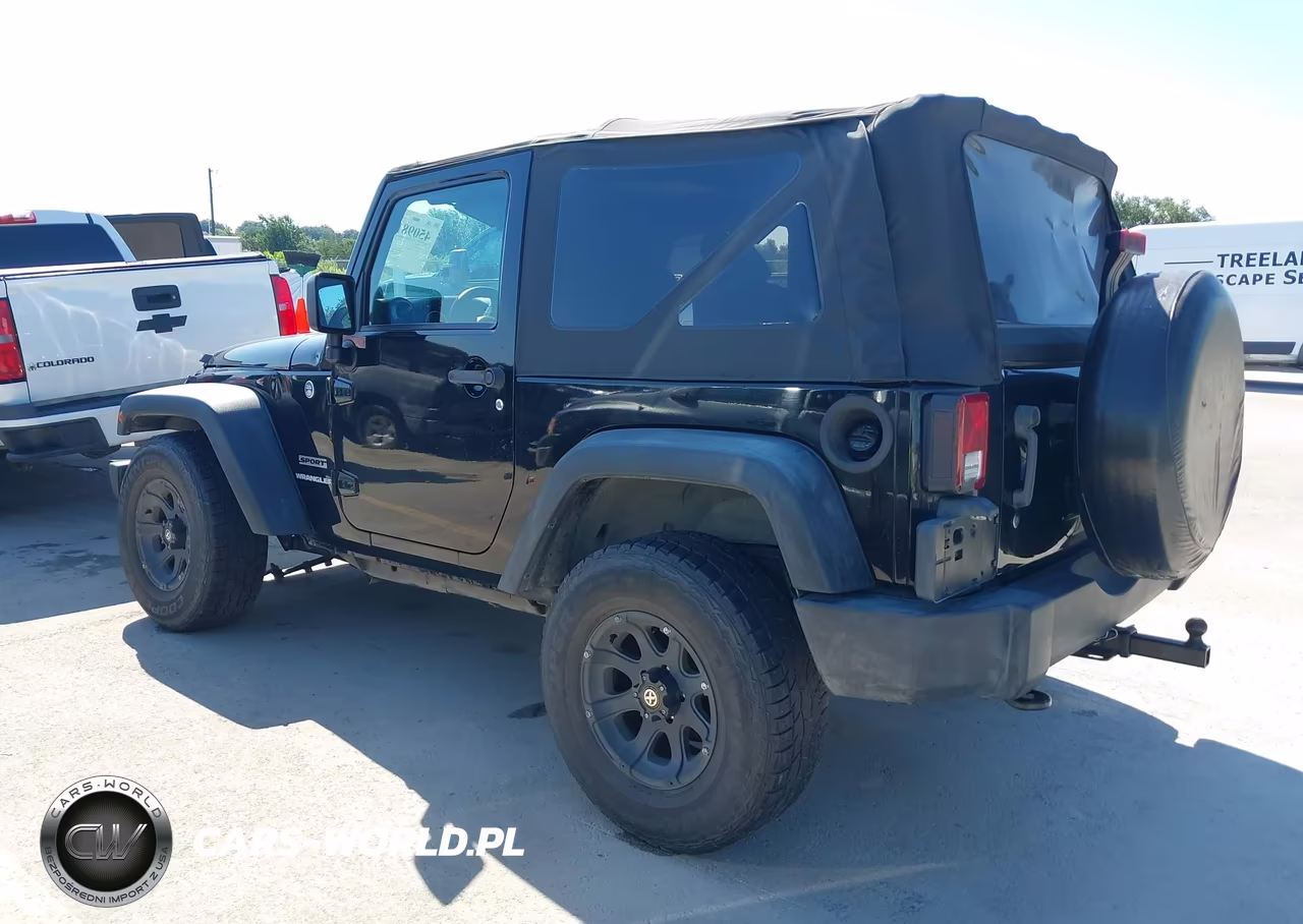 2012 Jeep Wrangler Sport VIN:1C4AJWAG0CL270137 - 3