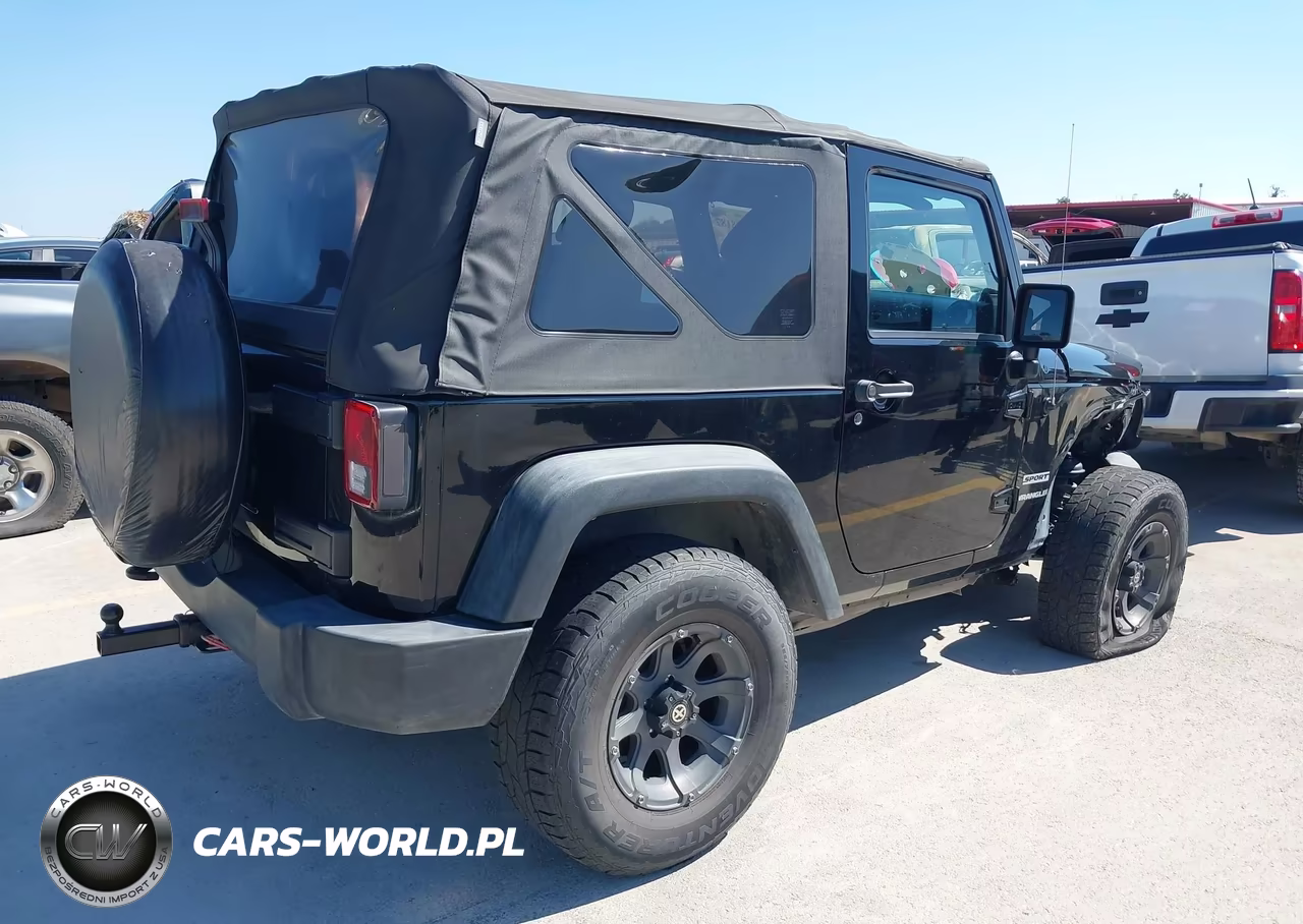 2012 Jeep Wrangler Sport VIN:1C4AJWAG0CL270137 - 4