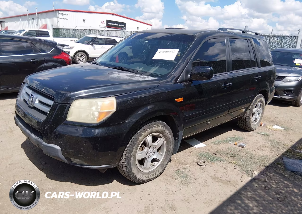 2008 Honda Pilot Ex-L VIN:5FNYF185X8B049467 - 2