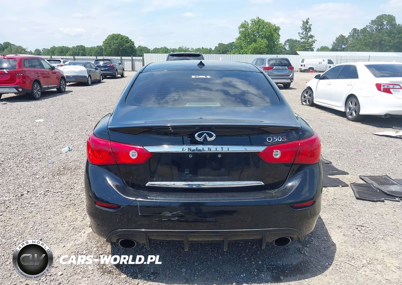 2015 Infiniti Q50 Sport VIN:JN1BV7AP4FM337595 - 17