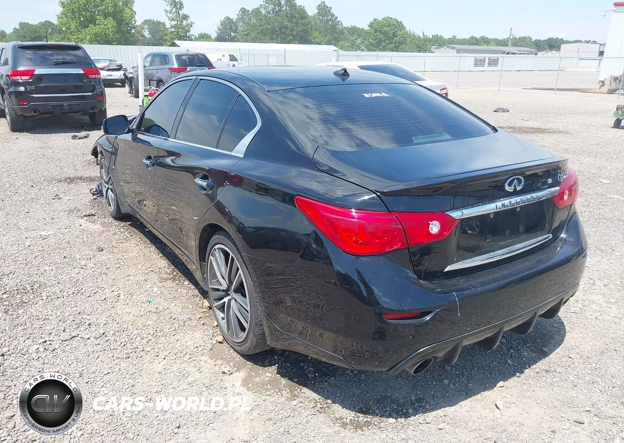 2015 Infiniti Q50 Sport VIN:JN1BV7AP4FM337595 - 3