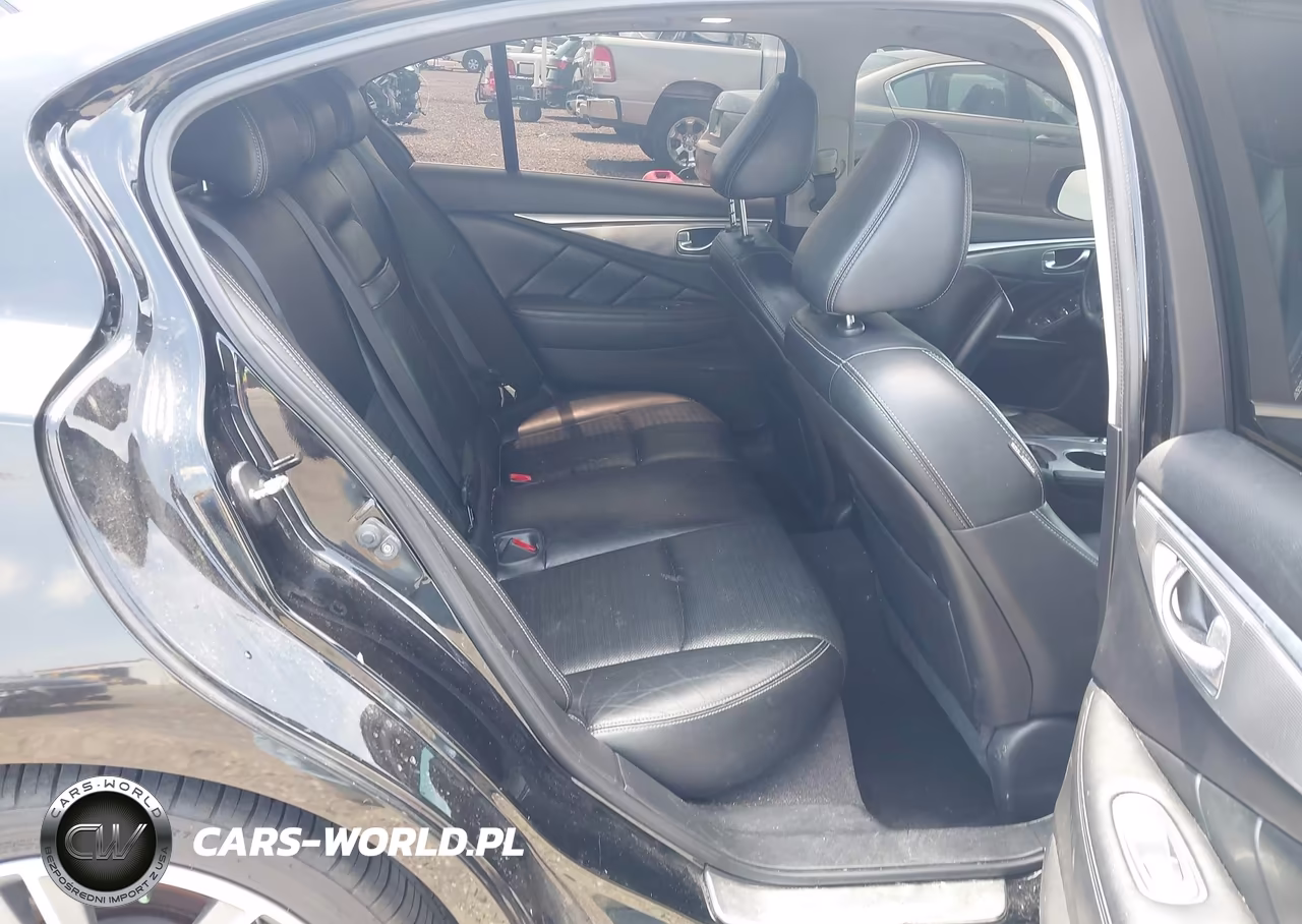 2015 Infiniti Q50 Sport VIN:JN1BV7AP4FM337595 - 8