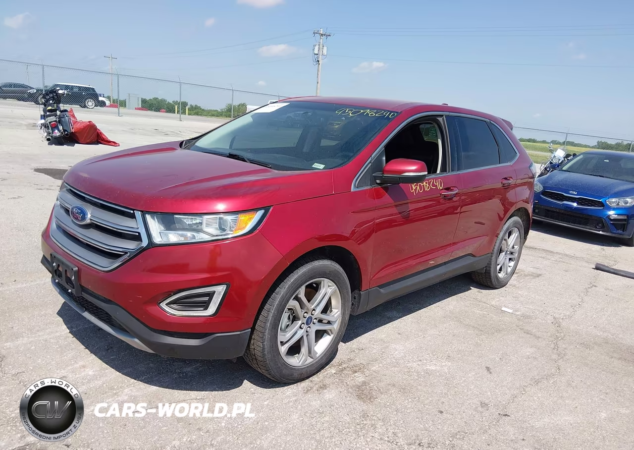 2016 Ford Edge Titanium VIN:2FMPK4K99GBB23215 - 2
