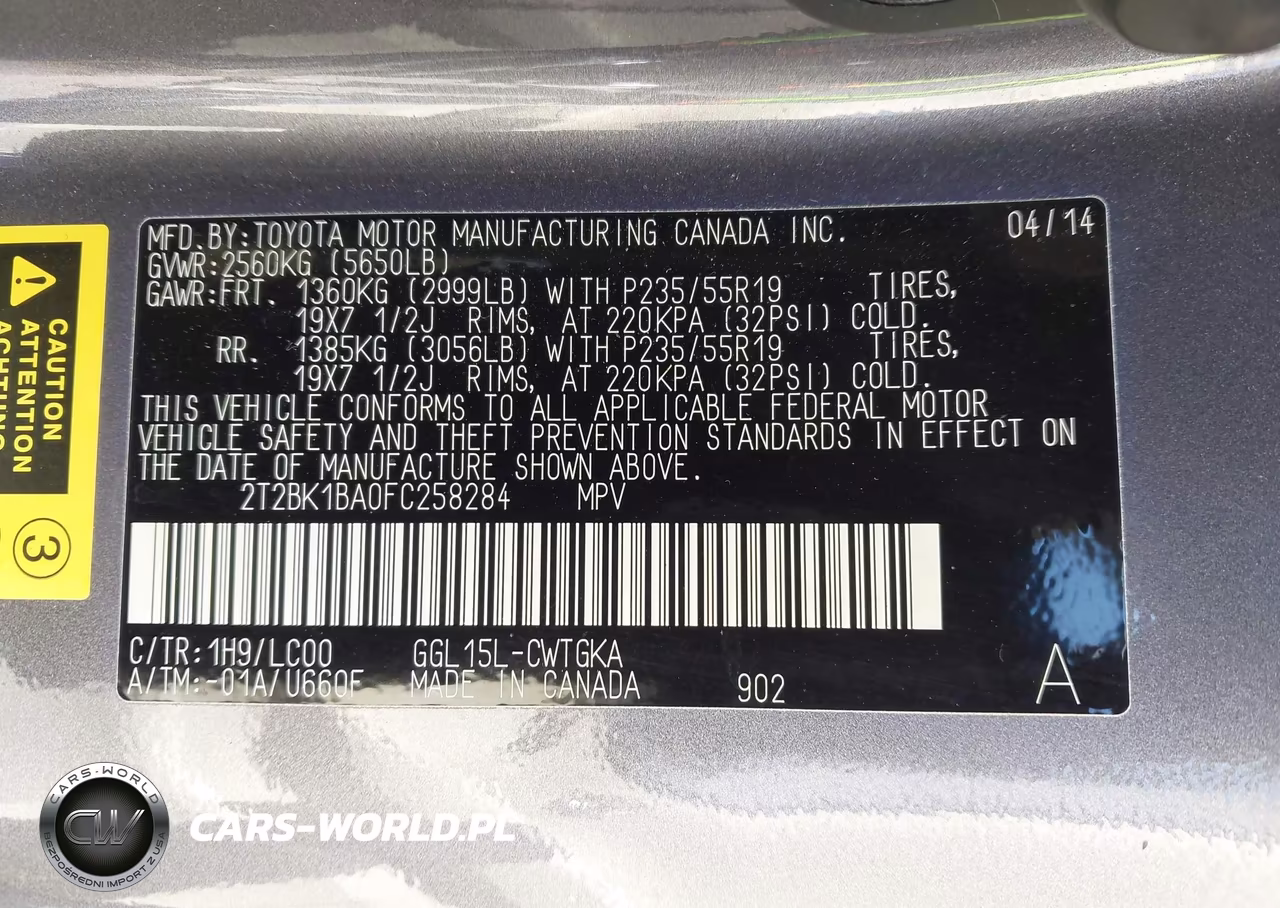 2015 Lexus Rx 350 VIN:2T2BK1BA0FC258284 - 9