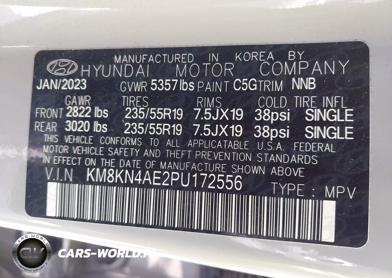 2023 Hyundai Ioniq 5 Sel VIN:KM8KN4AE2PU172556 - 9