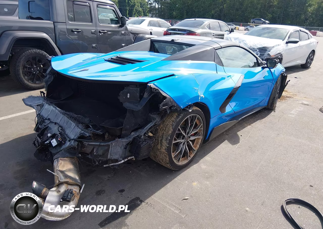 2023 Chevrolet Corvette Stingray Rwd 3Lt VIN:1G1YC3D49P5120717 - 4
