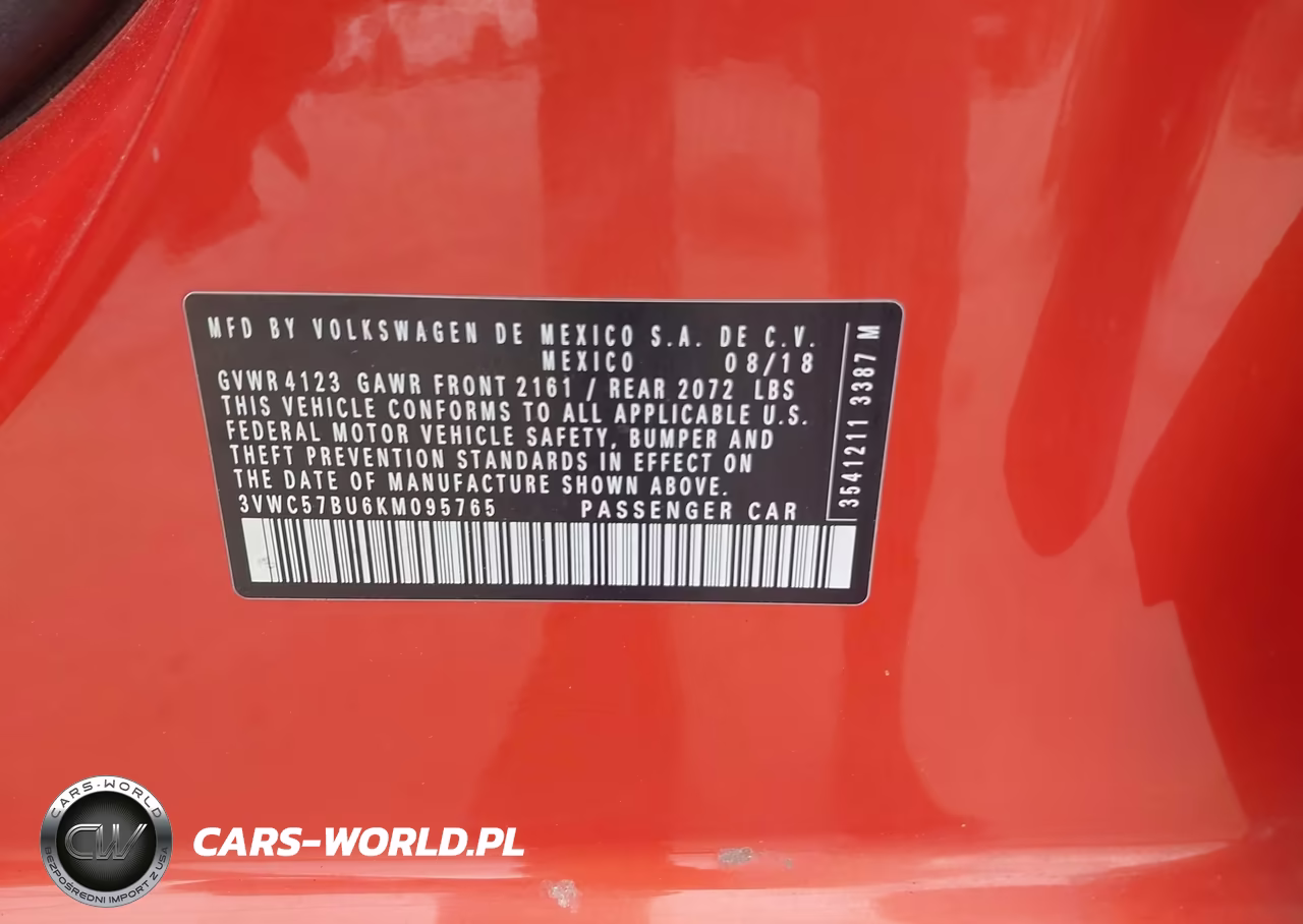 2019 Volkswagen Jetta 1.4T R-Line-1.4T S-1.4T Se VIN:3VWC57BU6KM095765 - 9