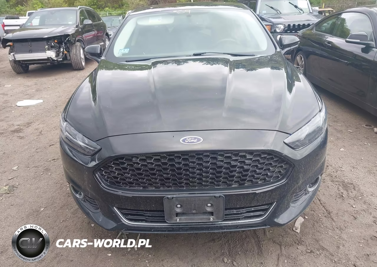 2016 Ford Fusion Titanium VIN:3FA6P0D93GR372821 - 12