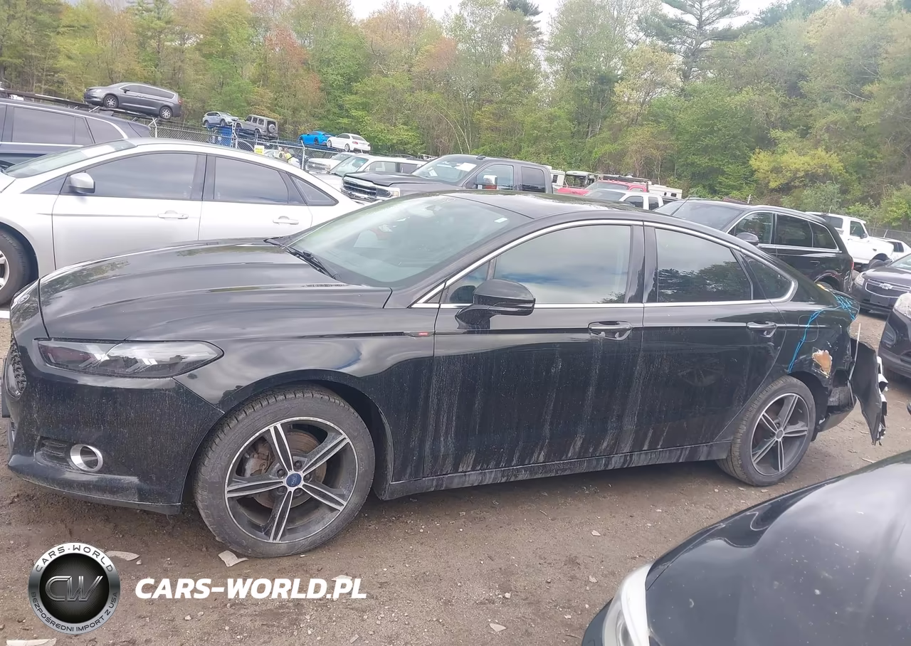 2016 Ford Fusion Titanium VIN:3FA6P0D93GR372821 - 14