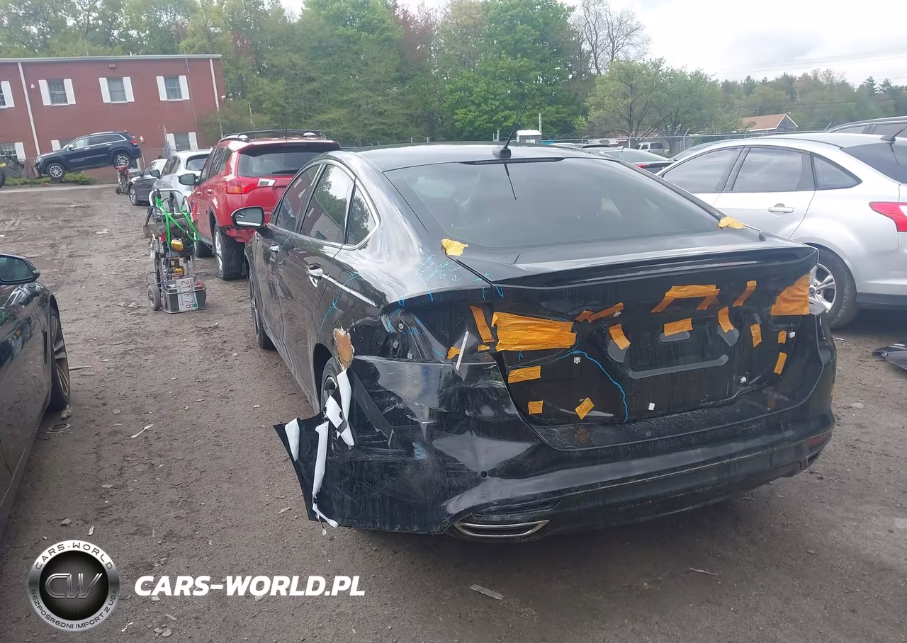2016 Ford Fusion Titanium VIN:3FA6P0D93GR372821 - 3