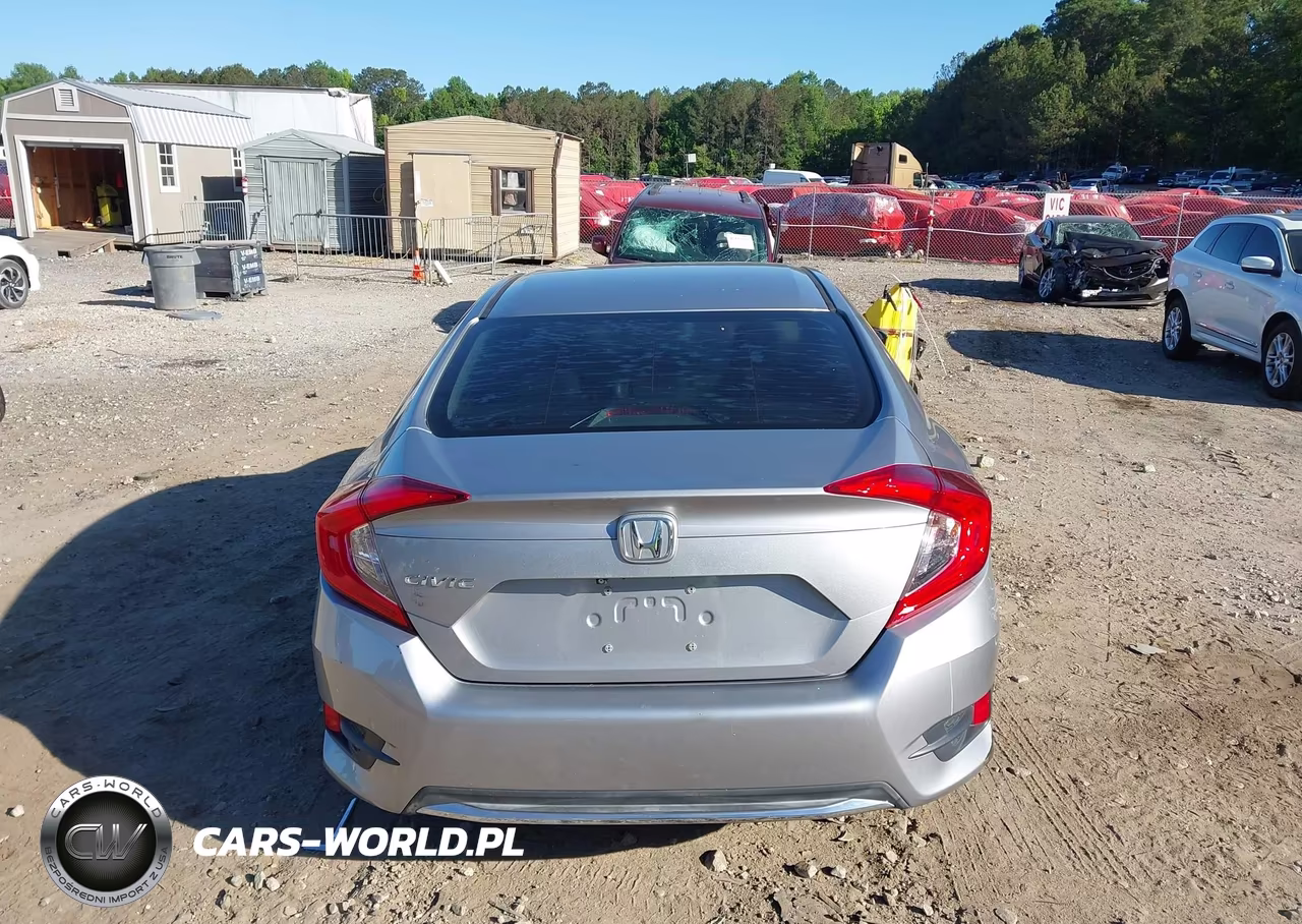 2019 Honda Civic Lx VIN:2HGFC2F63KH598190 - 16