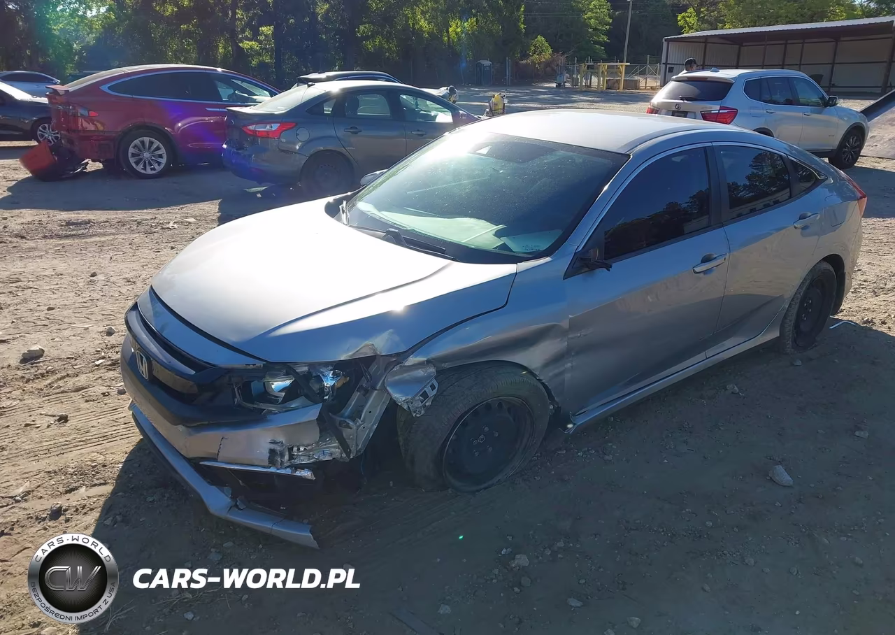 2019 Honda Civic Lx VIN:2HGFC2F63KH598190 - 2