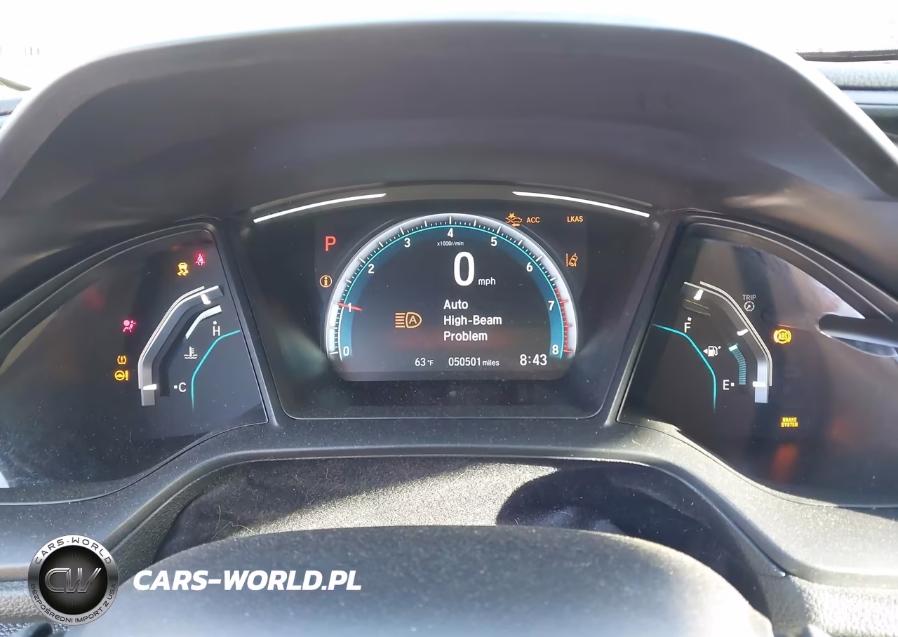 2019 Honda Civic Lx VIN:2HGFC2F63KH598190 - 7