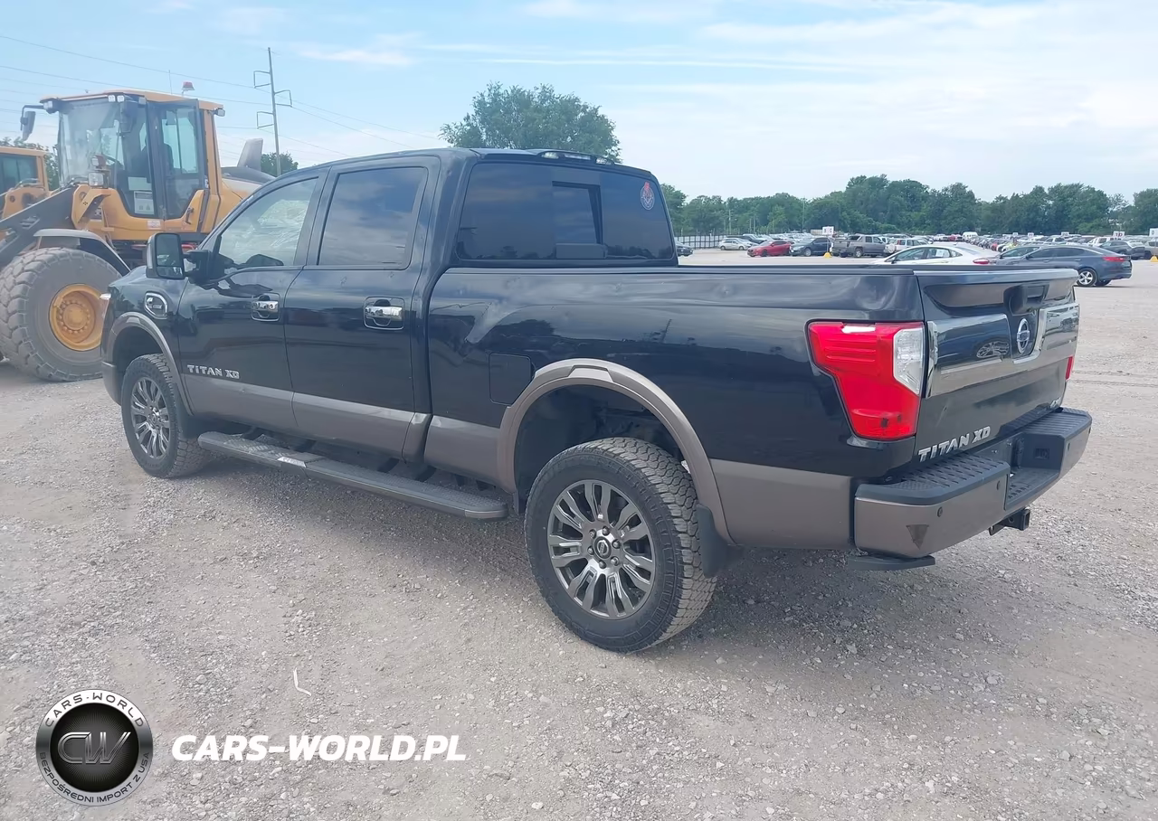 2018 Nissan Titan Xd Platinum Reserve Diesel VIN:1N6BA1F43JN521169 - 3