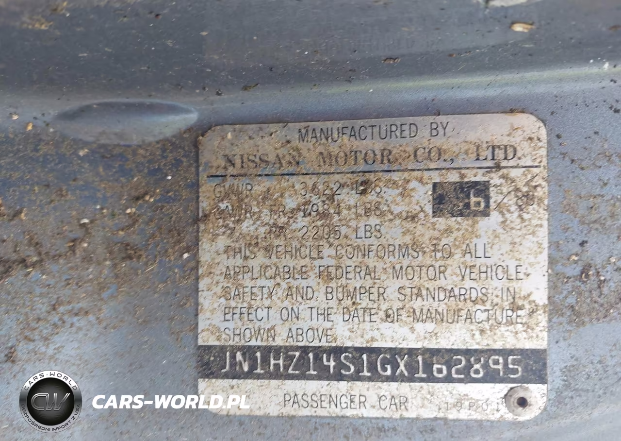 1986 Nissan 300Zx VIN:JN1HZ14S1GX162895 - 9