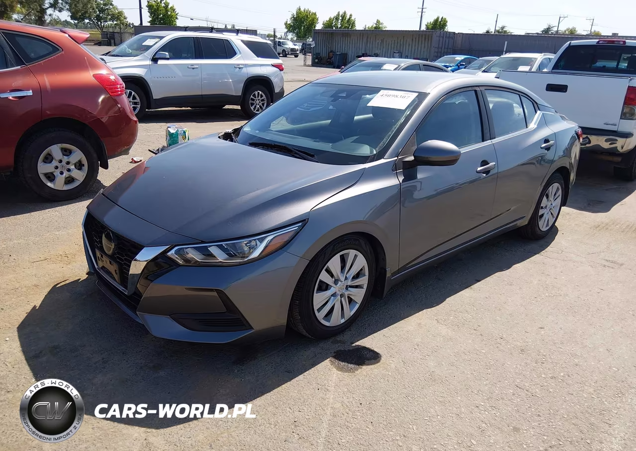 2020 Nissan Sentra S Xtronic Cvt VIN:3N1AB8BV4LY299186 - 2