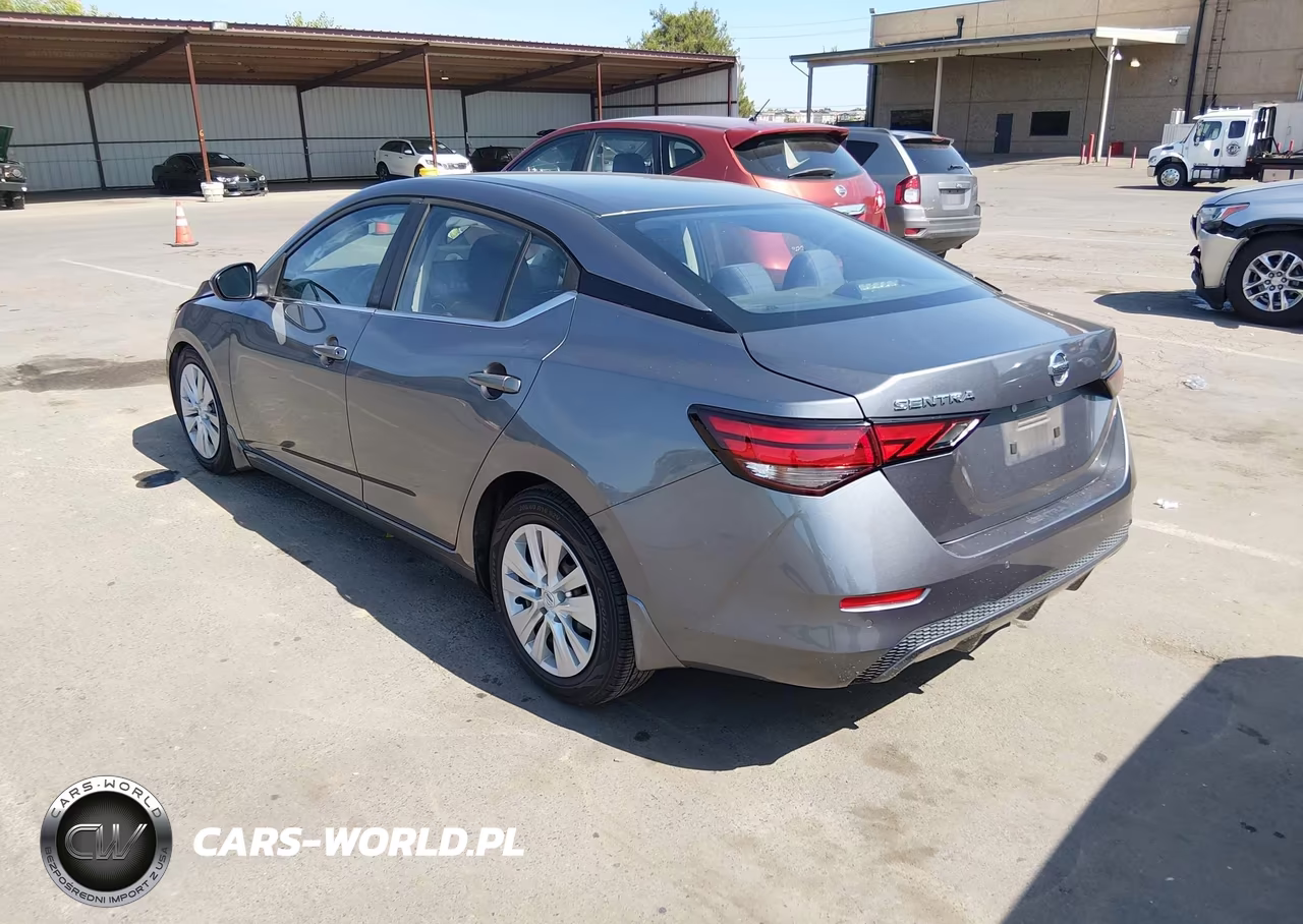 2020 Nissan Sentra S Xtronic Cvt VIN:3N1AB8BV4LY299186 - 3