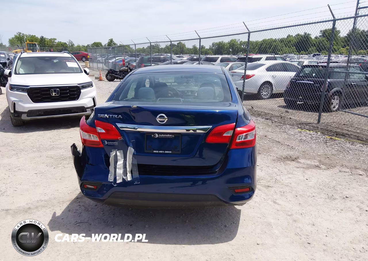 2019 Nissan Sentra S VIN:3N1AB7AP8KY350247 - 17