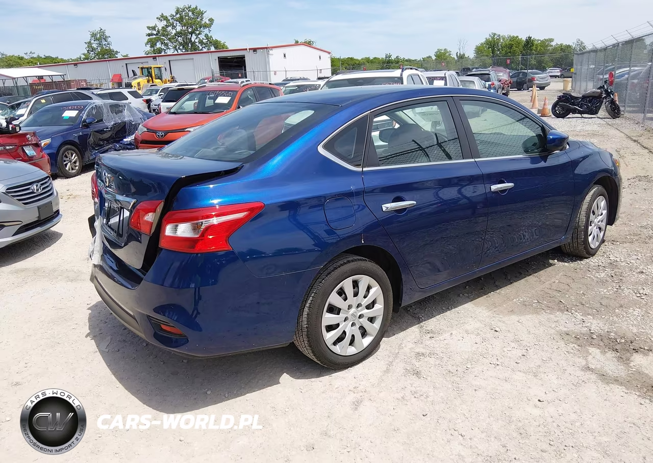 2019 Nissan Sentra S VIN:3N1AB7AP8KY350247 - 4