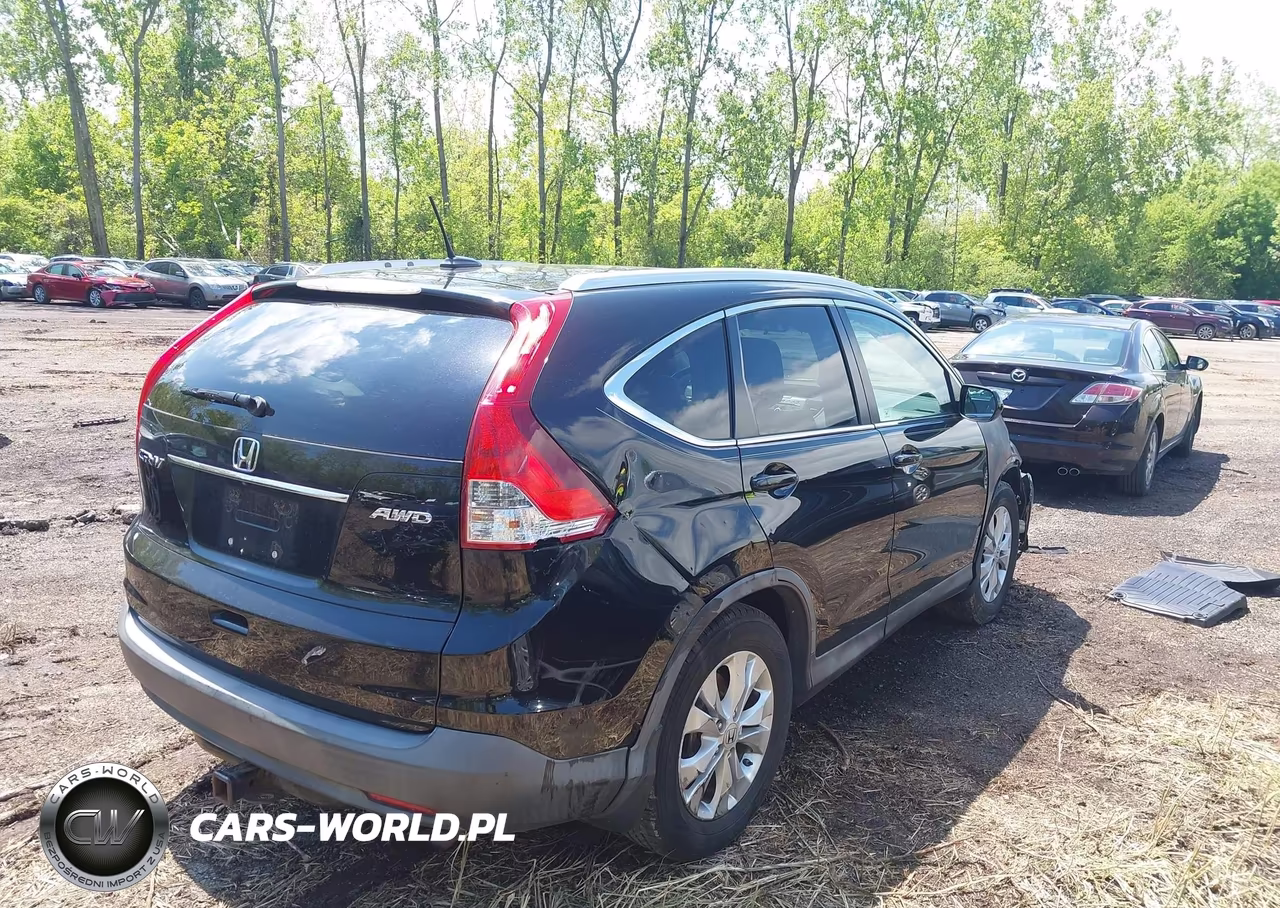 2012 Honda Cr-V Ex-L VIN:JHLRM4H75CC004622 - 4