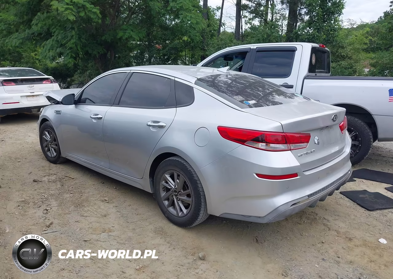 2019 Kia Optima Lx VIN:5XXGT4L38KG343109 - 3