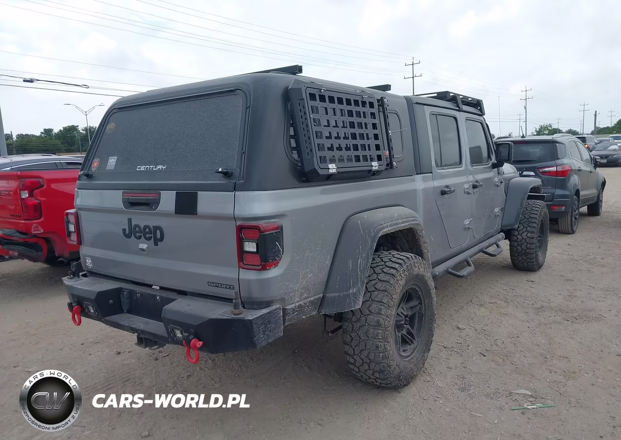 2020 Jeep Gladiator Sport S 4X4 VIN:1C6JJTAG6LL136223 - 4