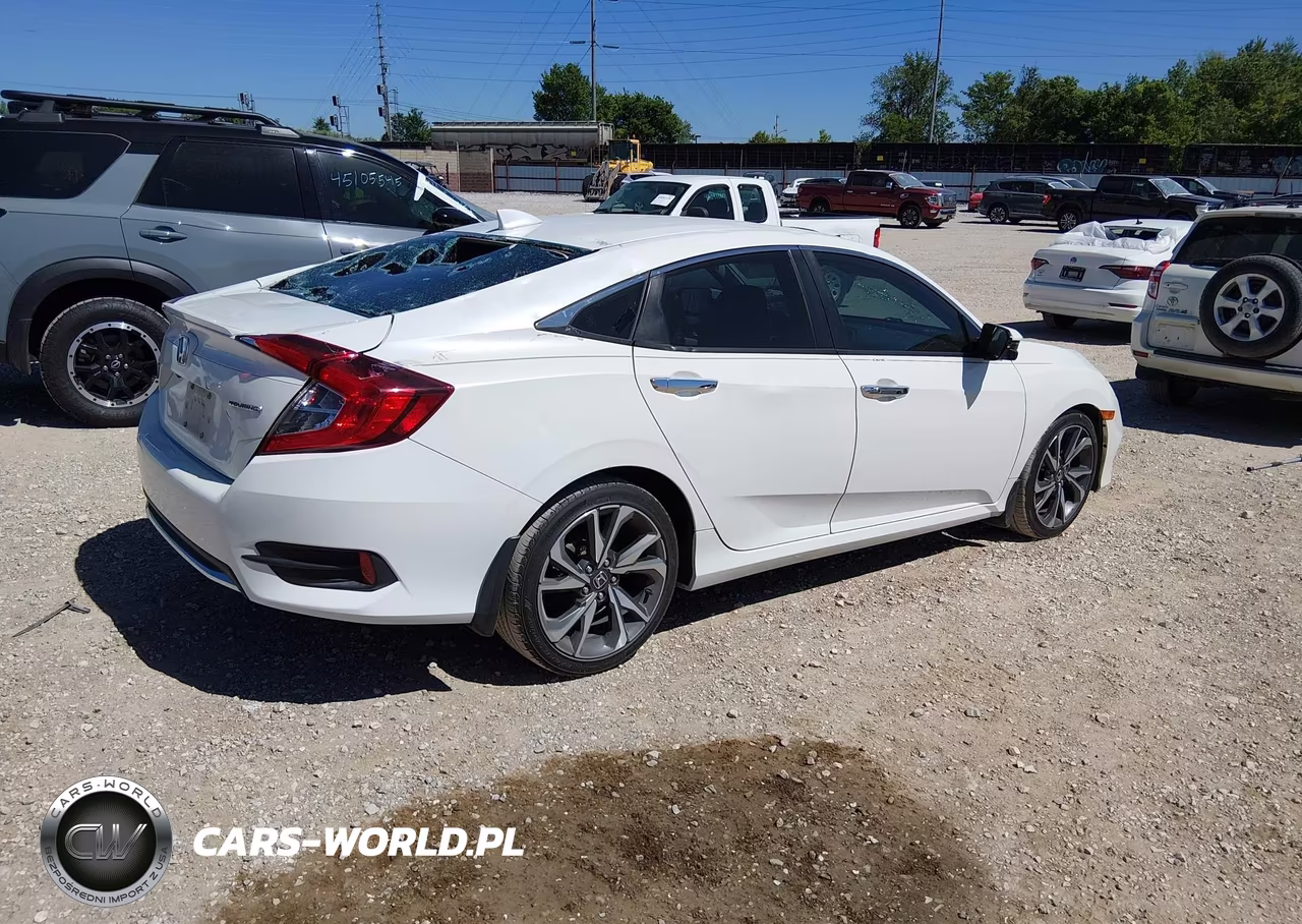 2020 Honda Civic Touring VIN:2HGFC1F99LH680446 - 4