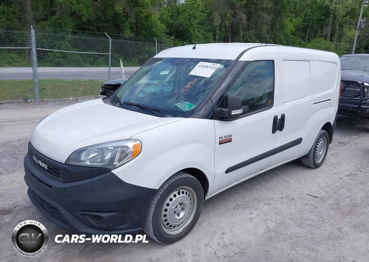 2021 Ram Promaster City Tradesman VIN:ZFBHRFAB2M6U33501 - 2