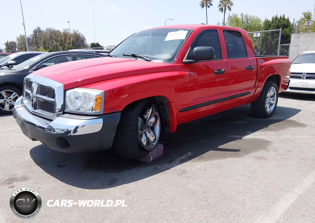 2005 Dodge Dakota Slt VIN:1D7HE48K65S184475 - 2